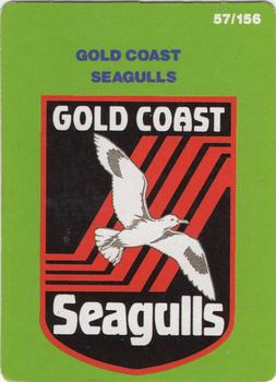 1990 Stimorol NRL #57 Crest - Seagulls Front